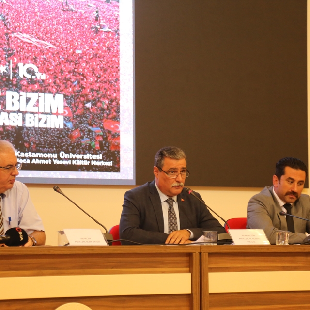 Prof. Dr. Şerif Demir: "Tankların önünde yürüyen insanlar bu milletin cesar...