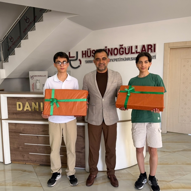 LGS Türkiye birincilerine Veysi Duyan'dan dizüstü bilgisayar