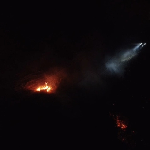 Balıkesir'de gece yarısı orman yangını çıktı