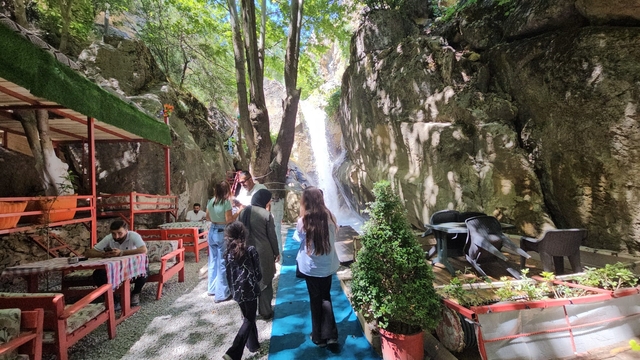 Nehri Şelalesi'ne yoğun ilgi