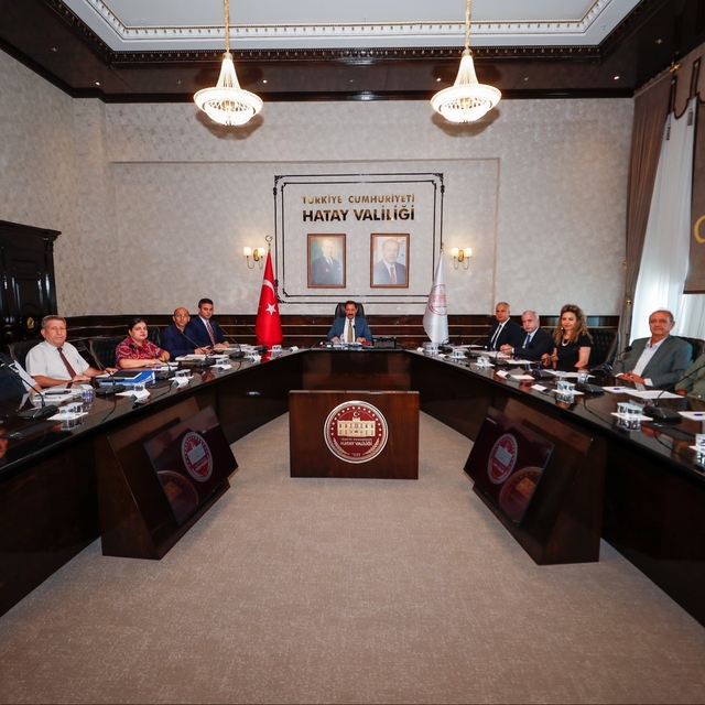 Toprak Koruma Kurulu Vali Masatlı başkanlığında toplandı