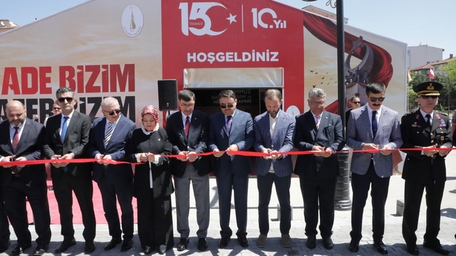 15 Temmuz'un hafızası Kütahya Zafer Meydanı'nda yaşatılıyor