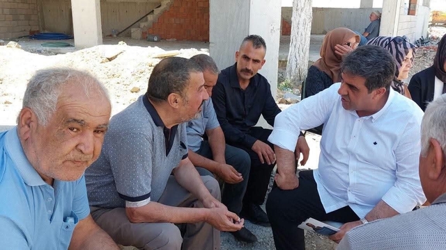 Anahtar Parti İl Başkanı Kaya, Çiçekdağı'nda talep ve önerileri dinledi