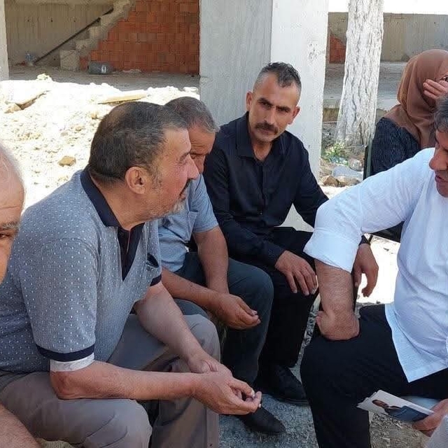 Anahtar Parti İl Başkanı Kaya, Çiçekdağı'nda talep ve önerileri dinledi
