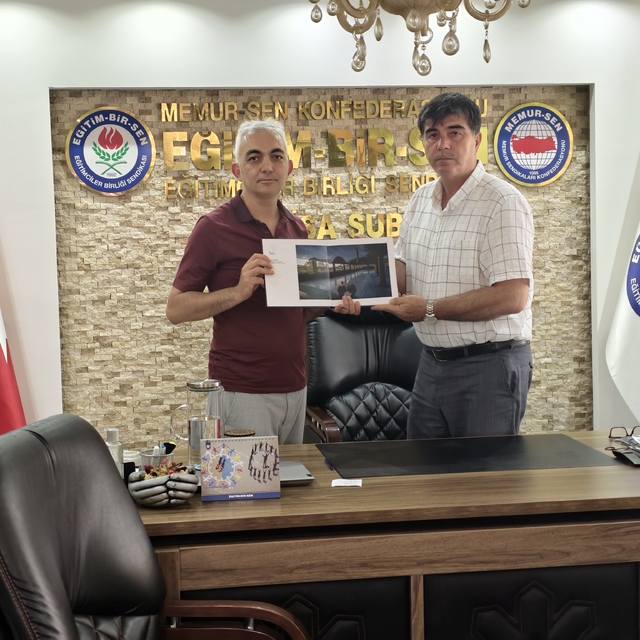 Yasav, Türkiye birincisi İsmail Aybey'i ağırladı