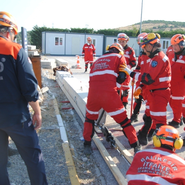 Balıkesir İtfaiyesi Türkiye'nin en iyileri arasında