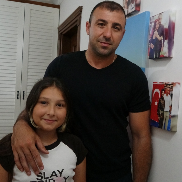 Şehit Gülşah Güler'in adını taşıyan 10 yaşındaki yeğeni de polis olmak isti...