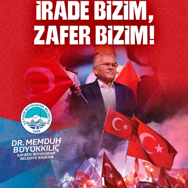 Başkan Büyükkılıç: "15 Temmuz milletimizin ortak hafızasıdır"