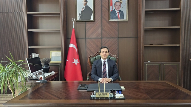 Kaymakam Erdem göreve başladı