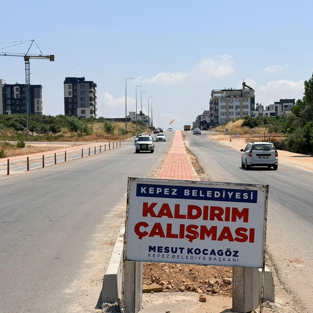 Kepez'de yaya güvenliğine 81 kilometrelik yatırım