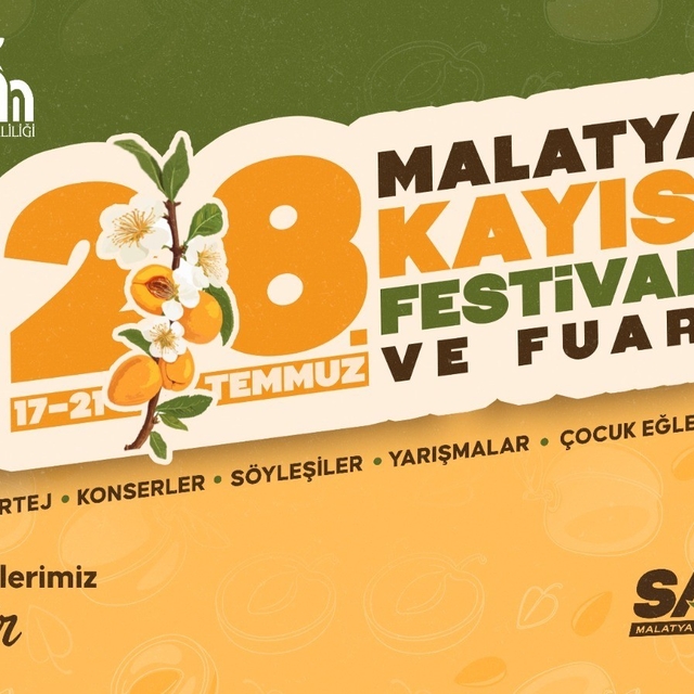 28. Malatya kayısı festivali ve fuarı start alıyor