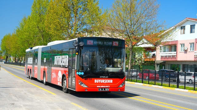 Sakarya'da 15 Temmuz'da toplu taşıma ücretsiz hizmet verecek