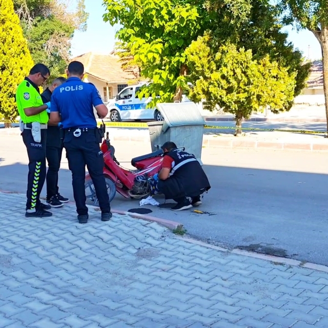 Motosiklet üzerinde kalp krizi geçiren adam hayatını kaybetti