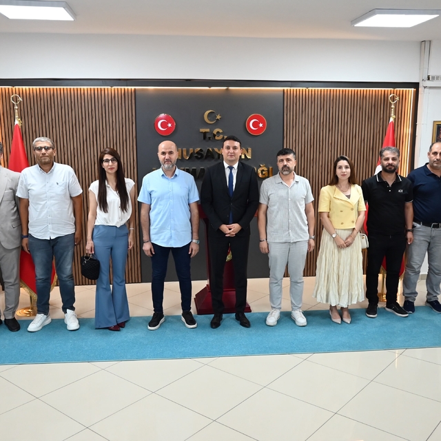 MAGYED, Nusaybin Kaymakamı Temurci ile bir araya geldi