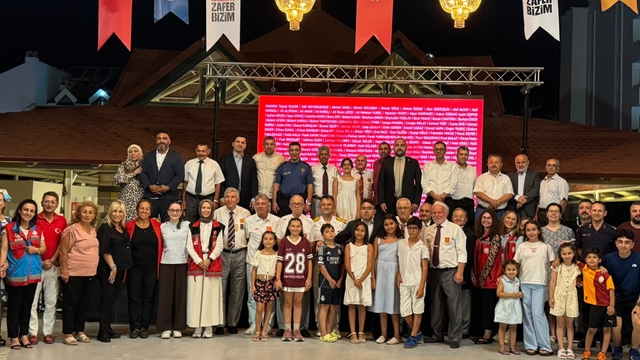 Marmaris'te 15 Temmuz Demokrasi Şehitlerini Anma Daveti düzenlendi