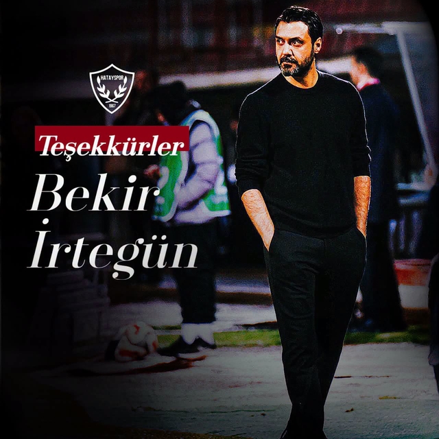 Hatayspor'da Bekir İrtegün ile yollar ayrıldı