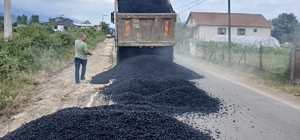 Düzce'de yollar güvenli hala getiriliyor