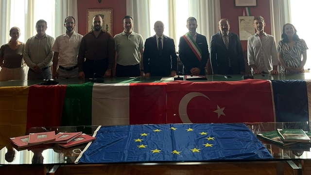 IMPACT HUB projesi kapsamında İtalya'da uluslararası iş birliği temasları gerçekleştirildi