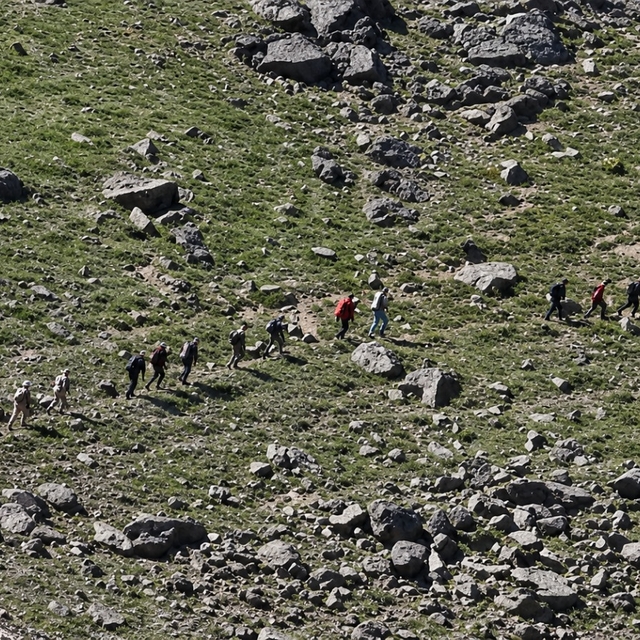 4 bin 135 rakımlı Cilo Sat Dağı'nda kayıp dağcı için arama çalışması başlat...