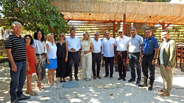Çeşme Müftüsü Murat Yılmaz'a veda kahvaltısı