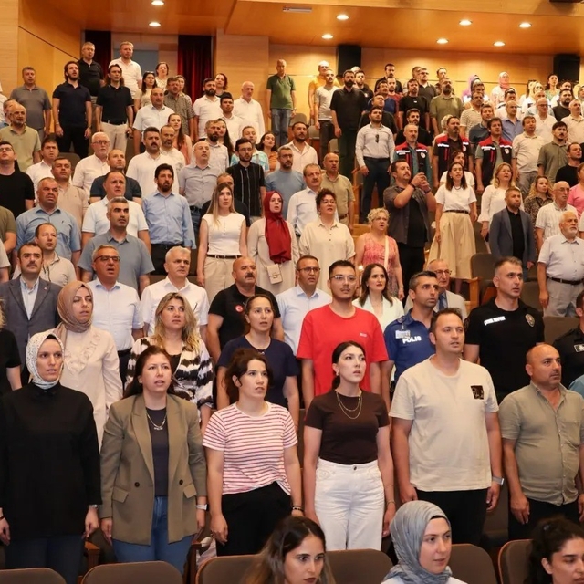Sinop'ta "15 Temmuz" paneli