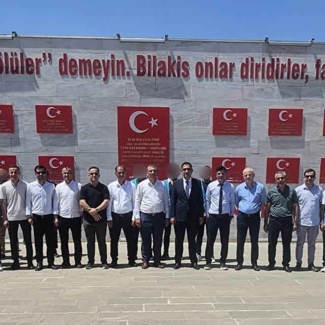 Cizre'de 15 Temmuz şehitleri anıldı
