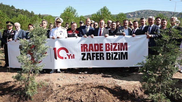 Muğla'da 15 Temmuz Demokrasi ve Milli Birlik Günü kapsamında etkinlikler düzenlendi