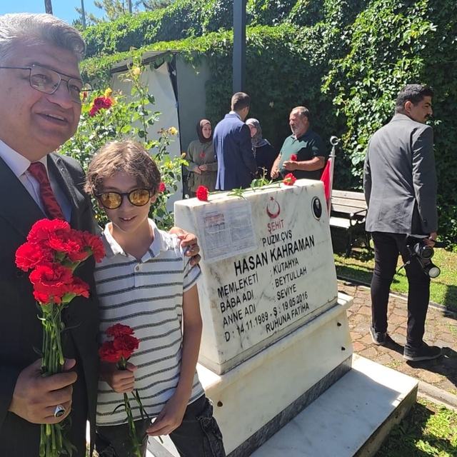 Şehit babasına her karne dönemi sözünü tutuyor
Gökalp'in duygulandıran gele...