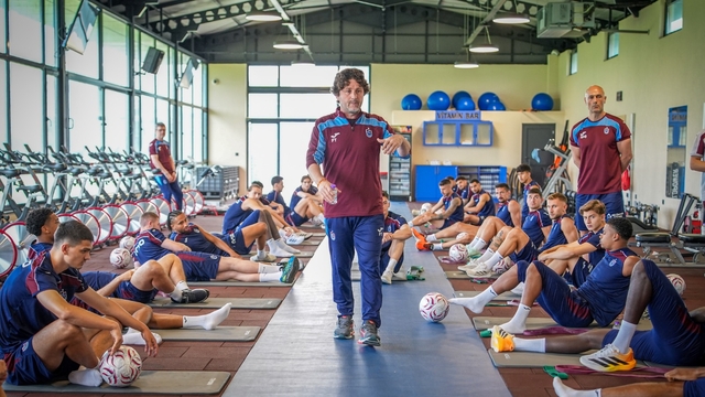 Trabzonspor'da yeni sezon hazırlıkları sürüyor