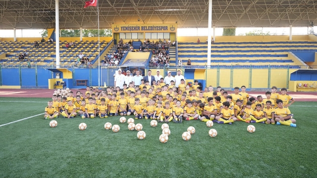 Yenişehir'de yaz spor okulu heyecanı başladı