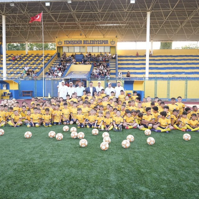 Yenişehir'de yaz spor okulu heyecanı başladı