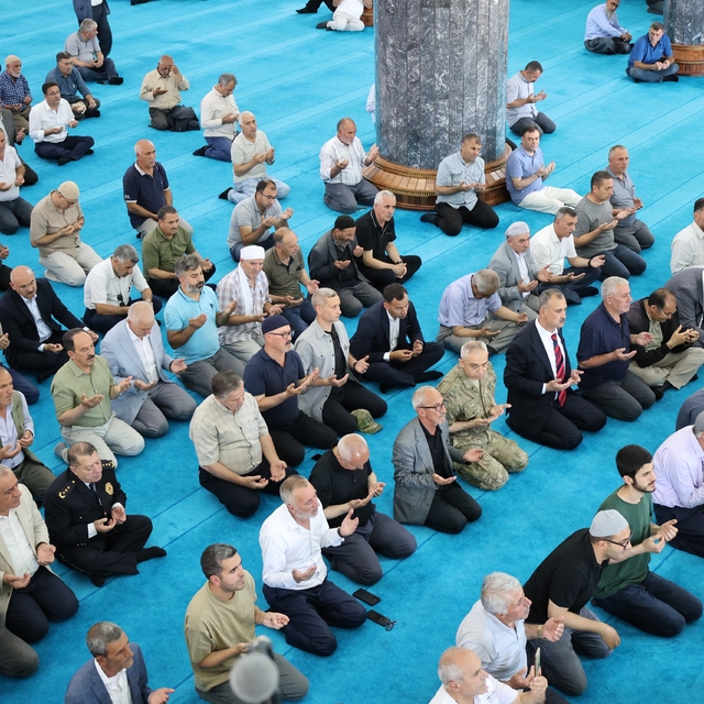 Ağrı'da 15 Temmuz şehitleri Mevlid-i Şerif programıyla anıldı
