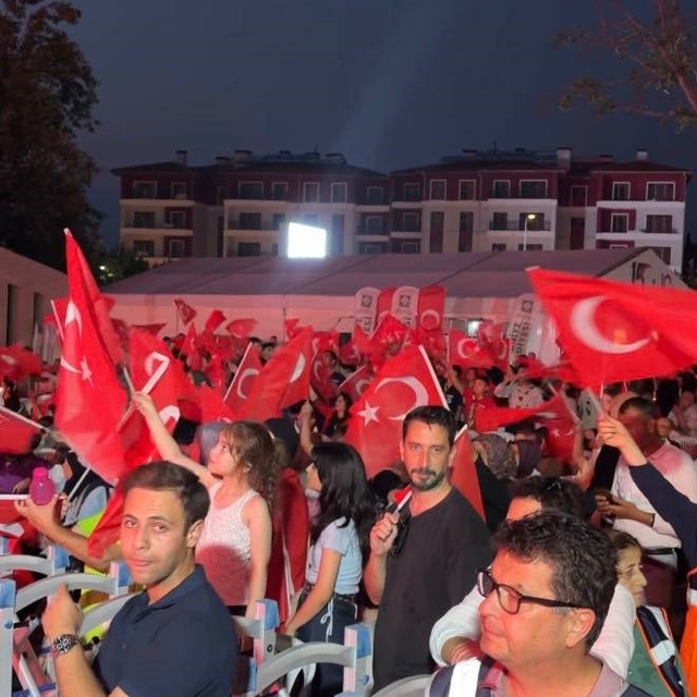 Osmaniye'de demokrasi ve milli birlik yürüyüşü