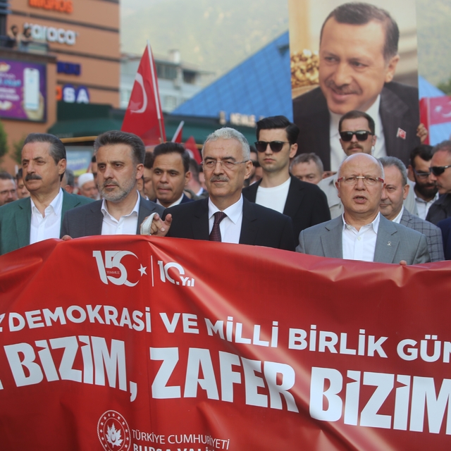 Bursa 15 Temmuz'un 10. yılında tek yürek