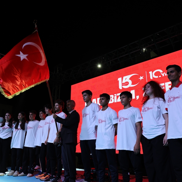 Kahramanmaraş'ta "15 Temmuz Demokrasi ve Milli Birlik Günü" dolayısıyla anm...