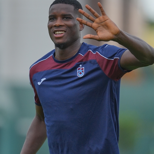 Trabzonspor'da Onuachu, yeni sezon hazırlıklarına katıldı