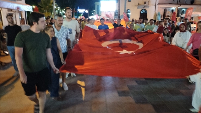 Köyceğiz'de 15 Temmuz kutlamaları gerçekleştirildi
