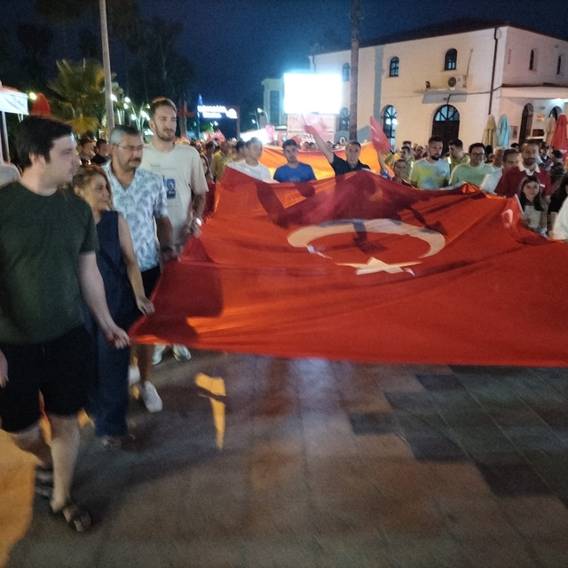 Köyceğiz'de 15 Temmuz kutlamaları gerçekleştirildi