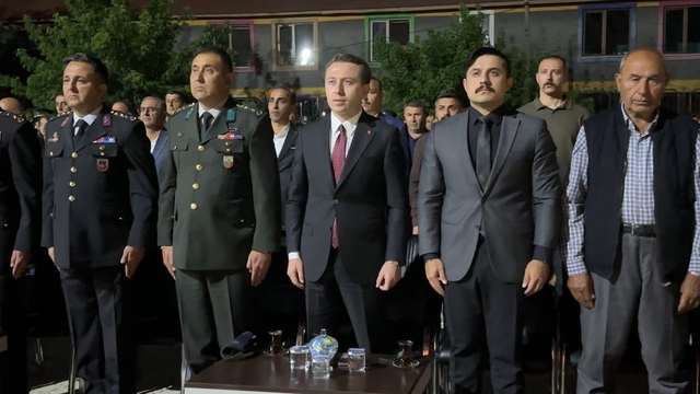 Yüksekova'da 15 Temmuz Demokrasi ve Milli Birlik Günü programı