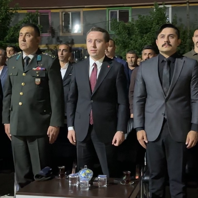 Yüksekova'da 15 Temmuz Demokrasi ve Milli Birlik Günü programı