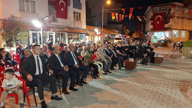 Hisarcık'ta 15 Temmuz Demokrasi ve Milli Birlik Günü programı düzenlendi
