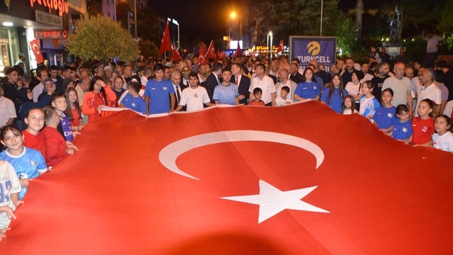 Çaycuma'da 15 Temmuz Demokrasi ve Millî Birlik Günü programı düzenlendi
