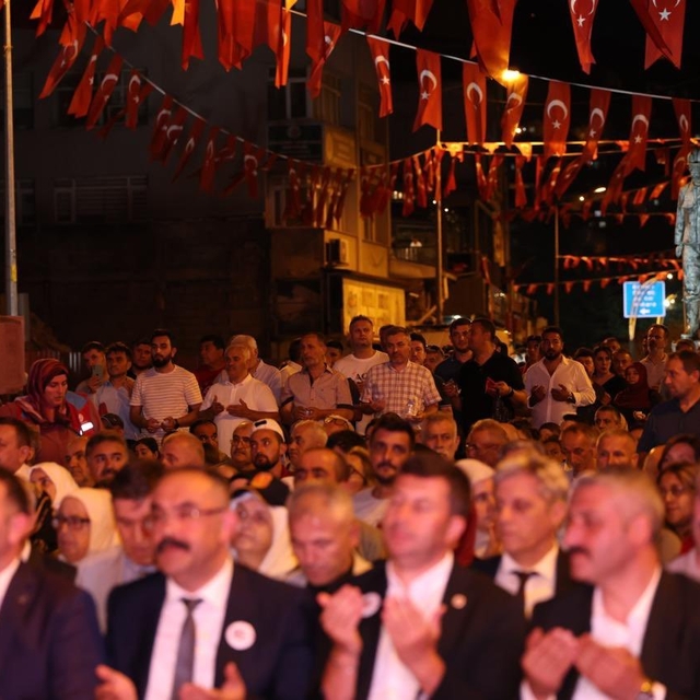 Zonguldak'ta 15 Temmuz'un 10. yılında şehitler anıldı
