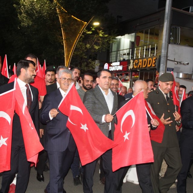 Bingöl'de "15 Temmuz Demokrasi ve Milli Birlik Günü" programı