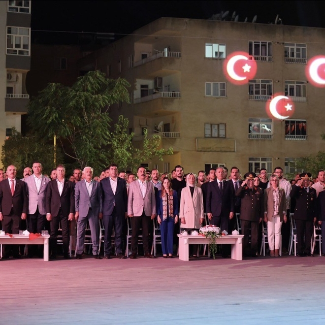 Mardin'de 15 Temmuz Demokrasi ve Milli Birlik Günü anma programı düzenlendi