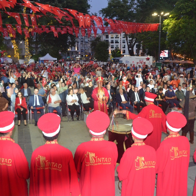 Sinop'ta 15 Temmuz Demokrasi ve Milli Birlik Günü kutlandı