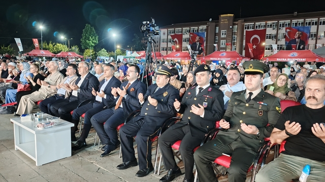 Bafra'da 15 Temmuz programında birlik ve kardeşlik vurgusu
