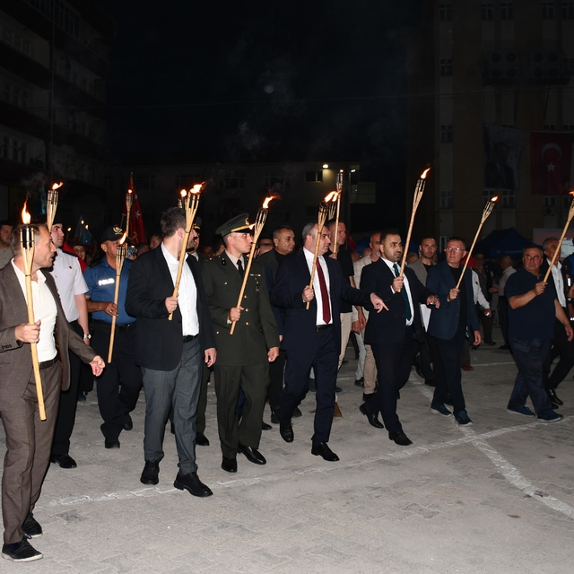 Vezirköprü'de 15 Temmuz Demokrasi ve Milli Birlik Günü