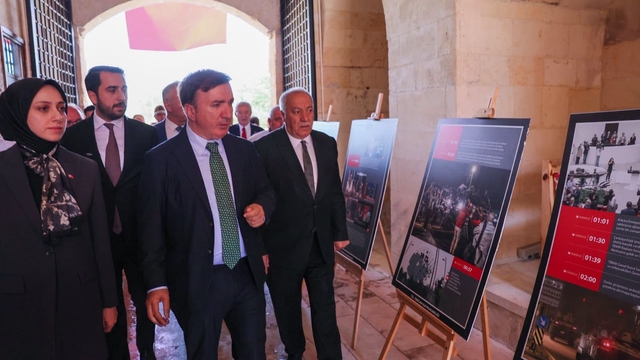 Tercan'da 15 Temmuz Fotoğraf Sergisi açıldı