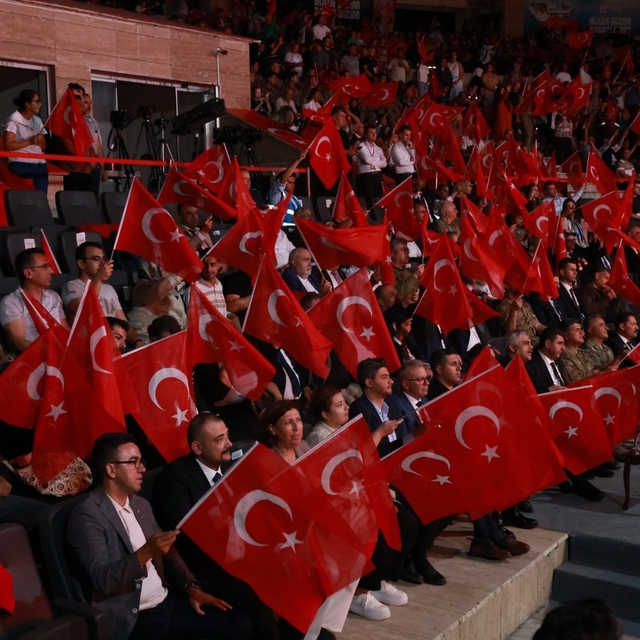 Hatay'da 15 Temmuz anma programında vatandaşlar tek yürek oldu